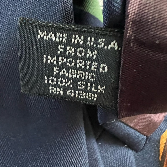 Men's "Polo Ralph Lauren" Silk Tie - Picture 5 of 5